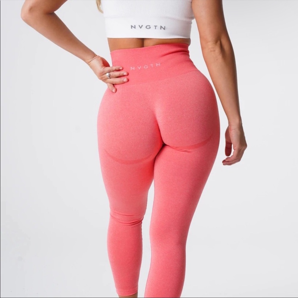 NVGTN Pink Contour Leggings